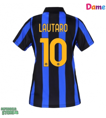 Inter Milan Lautaro Martinez #10 Replika Hjemmebanetrøje Dame 2026-27 Kortærmet